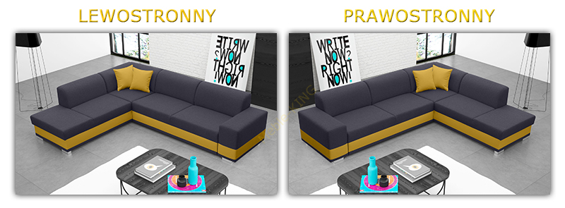 Narożnik Darco ustawienie