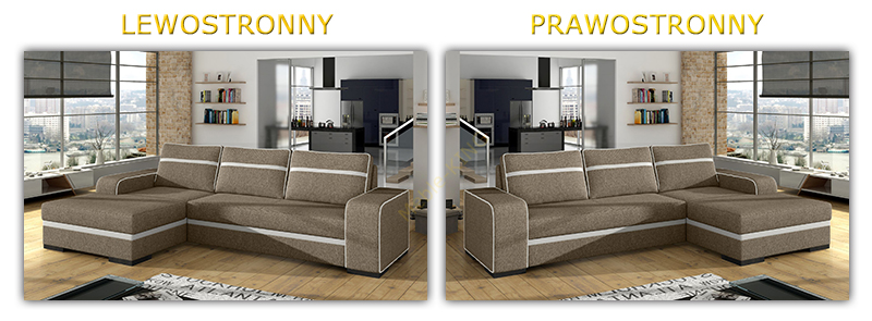 Narożnik Finn ustawienie