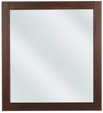 Lustro w ramie, Meble łazienkowe RETRO Brąz