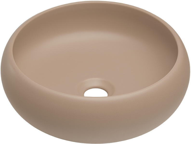 Zestaw meblowy 80cm, blat, umywalka, Meble łazienkowe NOVA Kaszmir / Biały