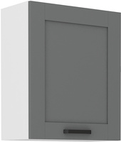 Szafka kuchenna górna LUNA 60 G-72 1F DUSTGREY / BIAŁY MAT