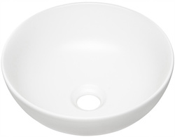 Umywalka nablatowa DOMI 32cm Biały Mat