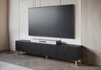 Szafka RTV PHUKET 190 Czarny Grafit Romby