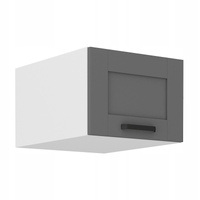 Szafka kuchenna górna nadstawka LUNA 50 NAGU-36 1F DUST GREY / BIAŁY MAT
