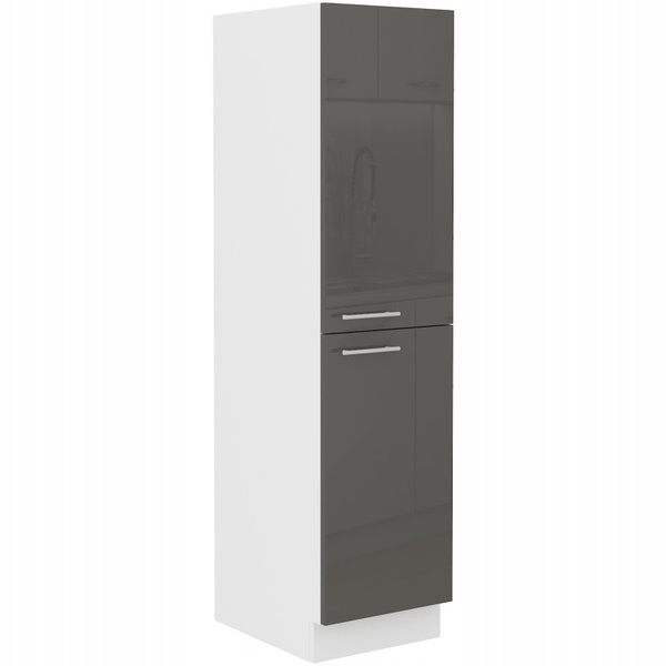 Szafka kuchenna LARA 30 DK-162 2F CARGO BIAŁY/BIAŁY POŁYSK