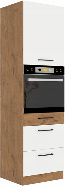 Szafka kuchenna VIGO 60 DPS-210 3S 1F DARK WOOD / DĄB LANCELOT