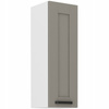 Szafka kuchenna górna LUNA 30 G-90 1F CLAY GREY / BIAŁY MAT