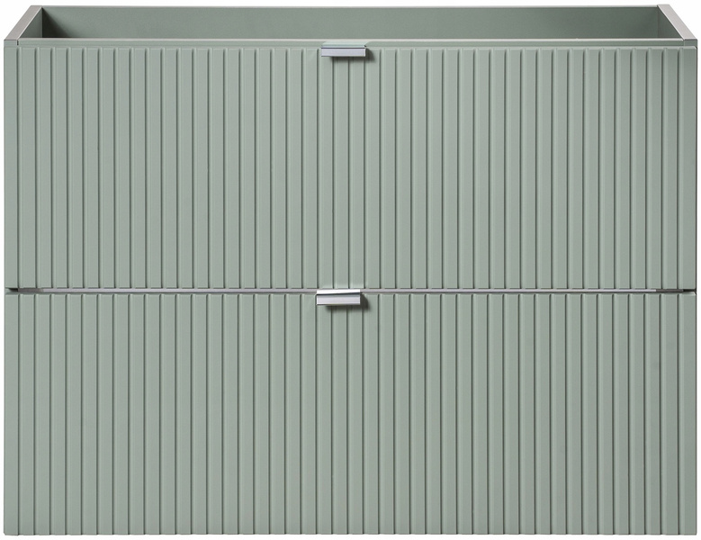 Szafka pod umywalkę 80cm szuflady, Meble łazienkowe LINE REED GREEN Zielony
