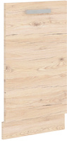 Front do zmywarki 45 cm z panelem sterującym z góry ZM 713x446 DĄB BORDEAUX, Meble Kuchenne BORDEAUX