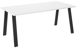 Stół loftowy do jadalni KLEO 185x90 BIAŁY