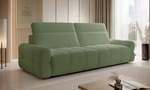 Sofa rozkładana MATEO Bigsofa 264 cm, Elektryczny wysuw siedziska, Zagłówki
