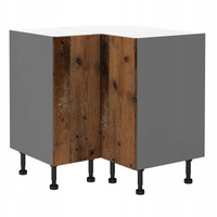 Szafka kuchenna dolna OLD STYLE 90x90 DN 2F BB OLD STYLE WOOD/ANTRACYT