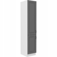 Szafka kuchenna STILO 40 DK-210 2F DUSTGREY/BIAŁY MAT
