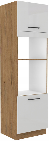 Szafka kuchenna VIGO 60 DPM- 210 2F DARK WOOD / DĄB LANCELOT