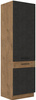Szafka kuchenna VIGO 60 LO-210 2F DARK WOOD / DĄB LANCELOT