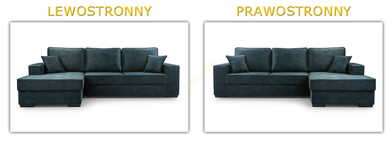 Narożnik z funkcją spania LUPI 265 cm, Rozkładany, Pojemnik