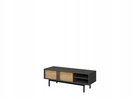 Szafka RTV ALSY 10 123cm, Meble Pokojowe ALSY Antracyt / Aloes
