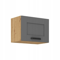 Szafka kuchenna górna LUNA 50 GU-36 1F DUST GREY / DĄB ARTISAN