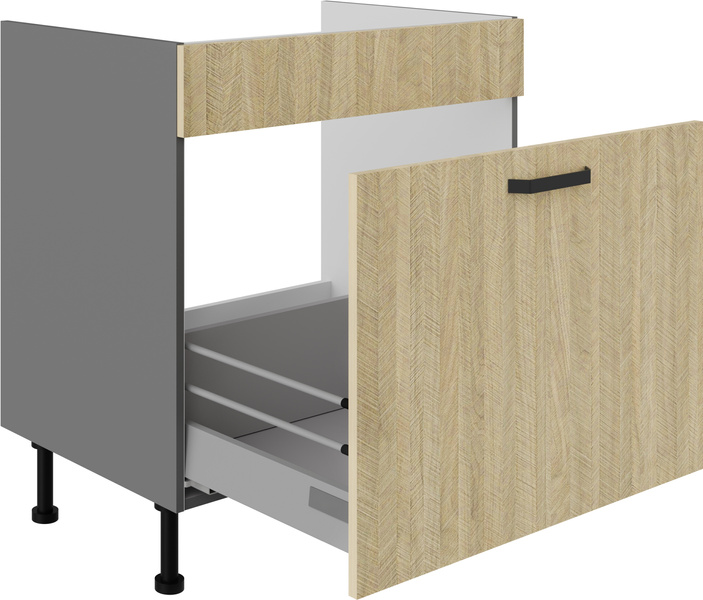 Szafka kuchenna dolna SCANDI 80 ZL 1S BB JODEŁKA SCANDI/ANTRACYT