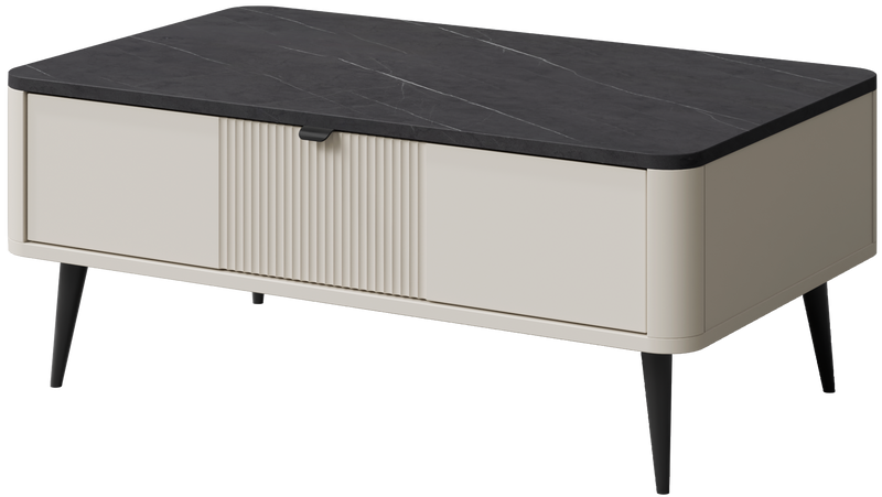 Stolik kawowy, ława MARLY 16, Meble Pokojowe MARLY, KASZMIR / SZARY KAMIEŃ