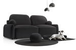 Kanapa Rozkładana, Sofa z funkcją spania SEVILLA 232 cm, Pokrowiec