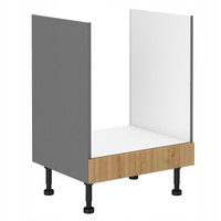 Szafka kuchenna dolna AVA 60 D GAZ BB DĄB ARTISAN/ANTRACYT