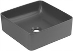 Umywalka nablatowa SLIM 40 Czarny Mat