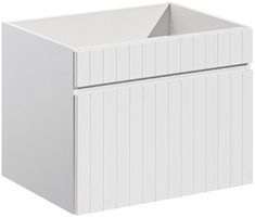 Szafka pod umywalkę 60cm, 1 szuflada, Meble łazienkowe ICONIC Biały