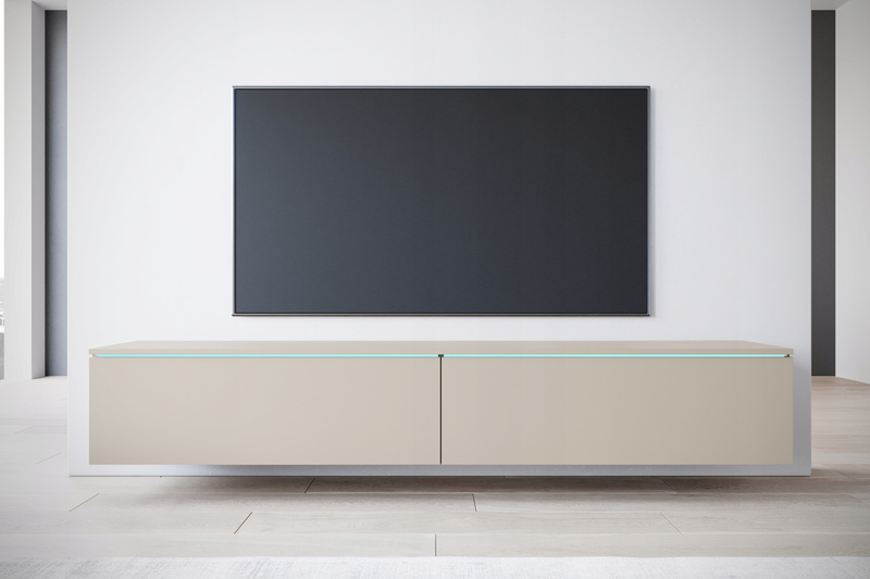 Szafka RTV Lowboard D 180cm KASZMIROWY BEŻ