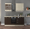 Front do zmywarki 60 cm z panelem sterującym z przodu ZM 570x596 DĄB FERRARA, LEGNO CIEMNE, Meble Kuchenne CHAMONIX