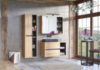 Umywalka nablatowa SLIM 60 Szary Mat