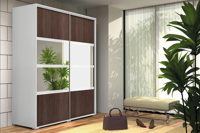 Szafa przesuwna A9 230 / 215 / 62 lustro, różne kolory i rozmiary