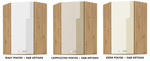 Szafka kuchenna ARTISAN 60x60 GN-90 (45°) 1F CAPPUCCINO POŁYSK/DĄB ARTISAN