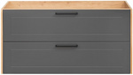 Szafka łazienkowa 120cm szuflady Meble łazienkowe MADERA Grafit/Dąb Artisan