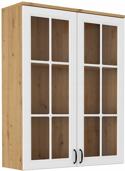Kredens FLAWIA 100cm 1D3S Dąb Artisan / Biały