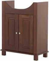 Szafka pod umywalkę 65cm, drzwi, Meble łazienkowe RETRO Brąz