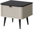 Stolik nocny MARLY 17, Meble Pokojowe MARLY, KASZMIR / ORZECH