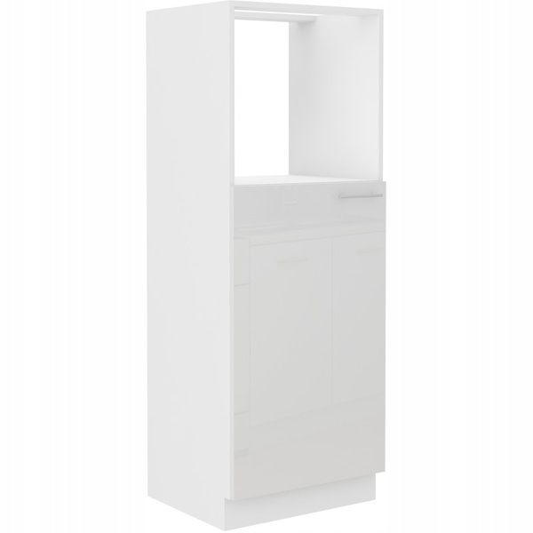 Szafka kuchenna LARA 60 DKPL-162 1F BIAŁY/CAPPUCCINO POŁYSK