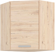 Szafka kuchenna górna, wisząca narożna 58x58 GN-72 1F DĄB BORDEAUX, Meble Kuchenne BORDEAUX