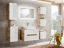 Szafka pod umywalkę 820 60cm, Meble łazienkowe ARUBA Dąb Craft Złoty