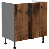 Szafka kuchenna dolna OLD STYLE 80 ZL 2F BB OLD STYLE WOOD/ANTRACYT
