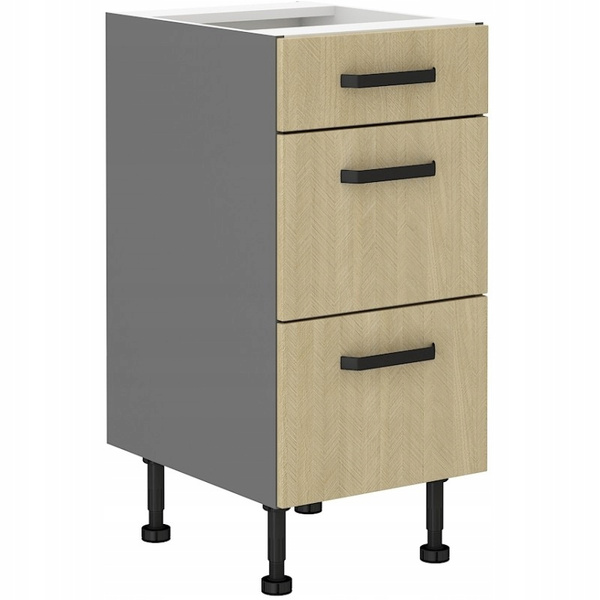 Szafka kuchenna dolna SCANDI 40 D 3S BB JODEŁKA SCANDI/ANTRACYT