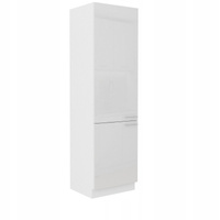 Szafka kuchenna LARA 60 DK-210 2F BIAŁY/BIAŁY POŁYSK