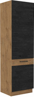 Szafka kuchenna VIGO 60 LO-210 2F DARK WOOD / DĄB LANCELOT