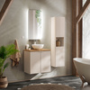 Meble łazienkowe VIVA CASHMERE 60, Umywalka nablatowa, Kaszmir/Biały