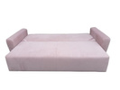 Sofa rozkładana NINA 224 cm, Kanapa z funkcją spania, Pojemnik
