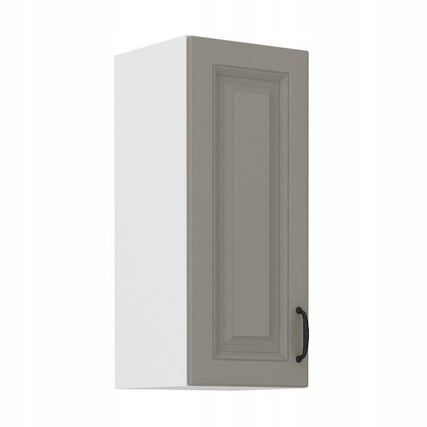 Szafka kuchenna górna STILO 30 G-72 1F CLAYGREY/BIAŁY MAT