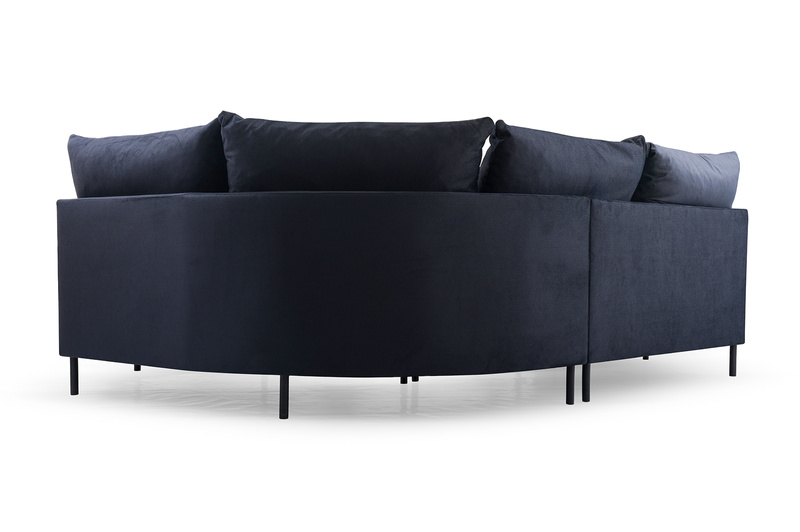 Nowoczesny Narożnik do salonu ABIBI 287 cm, Rogówka, Wygodny