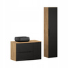 Meble łazienkowe LUXOR BEIGE 90, Umywalka nablatowa, Beż, 2 KOLORY