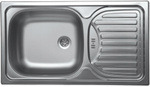 Szafka kuchenna dolna LUNA 50 D ZL 1F BB CLAY GREY / BIAŁY MAT